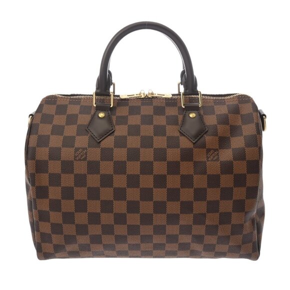 LOUIS VUITTON Damier Speedy Bandouliere 30 Brown N41367 hand bag 800000137790000 - Picture 1 of 9